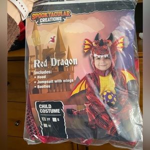 Toddler 3T Red dragon costume